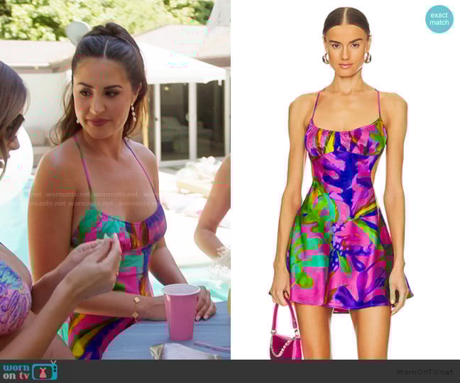 Retrofete Josefine Dress worn by Michelle Saniei on The Valley
