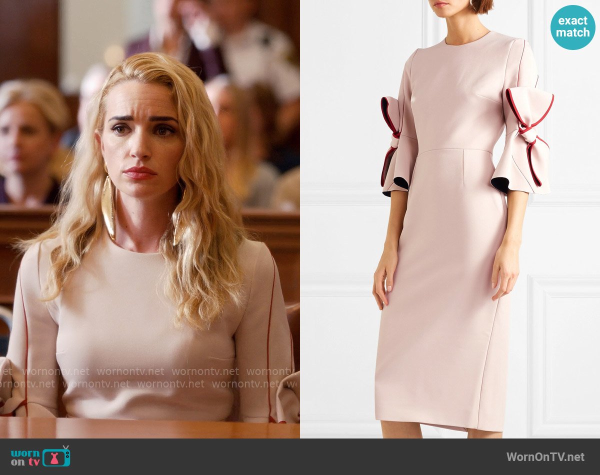 Roksanda Lavette Dress worn by Georgia Miller (Brianne Howey) on Ginny & Georgia