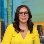 Savannah’s yellow tie front top on NBC News Daily