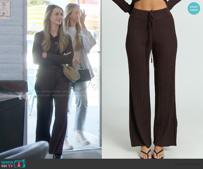 ShowPo Kelsey Pants worn by Mikayla Matthews on The Secret Lives of Mormon Wives