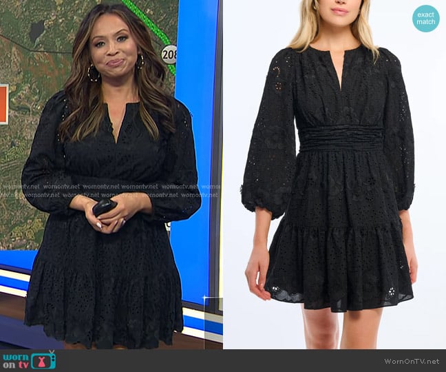 Shoshanna Costas Dress worn by Adelle Caballero on Today