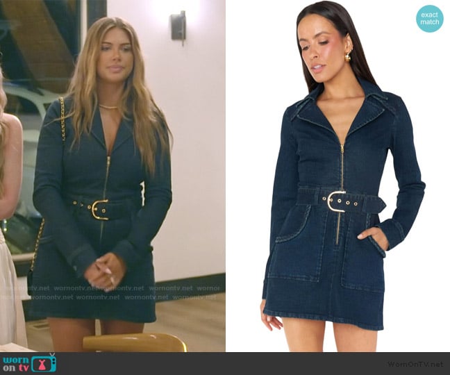Show Me Your Mumu Outlaw Long Sleeve Dress worn by Demi Engemann on The Secret Lives of Mormon Wives
