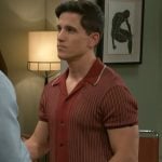 Smitty’s red knit shirt on Beyond the Gates