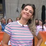 Siri Daly’s striped tee on Today