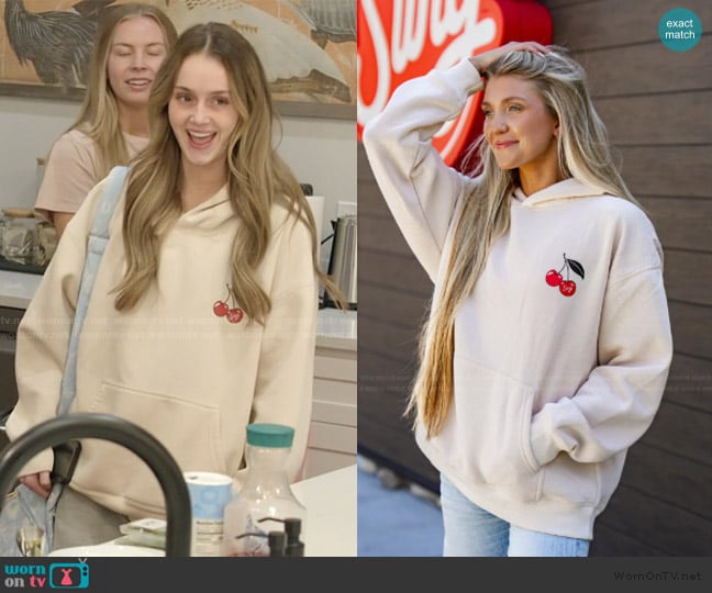 Swig Drinks Promo Hoodie worn by Mikayla Matthews on The Secret Lives of Mormon Wives