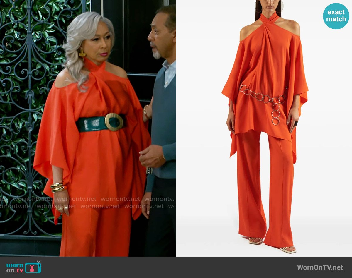 Taller Marmo Piccolo Mambo Mini Dress worn by Anita Dupree (Tamara Tunie) on Beyond the Gates