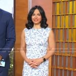 Dr. Tara Narula’s floral slit dress on Good Morning America