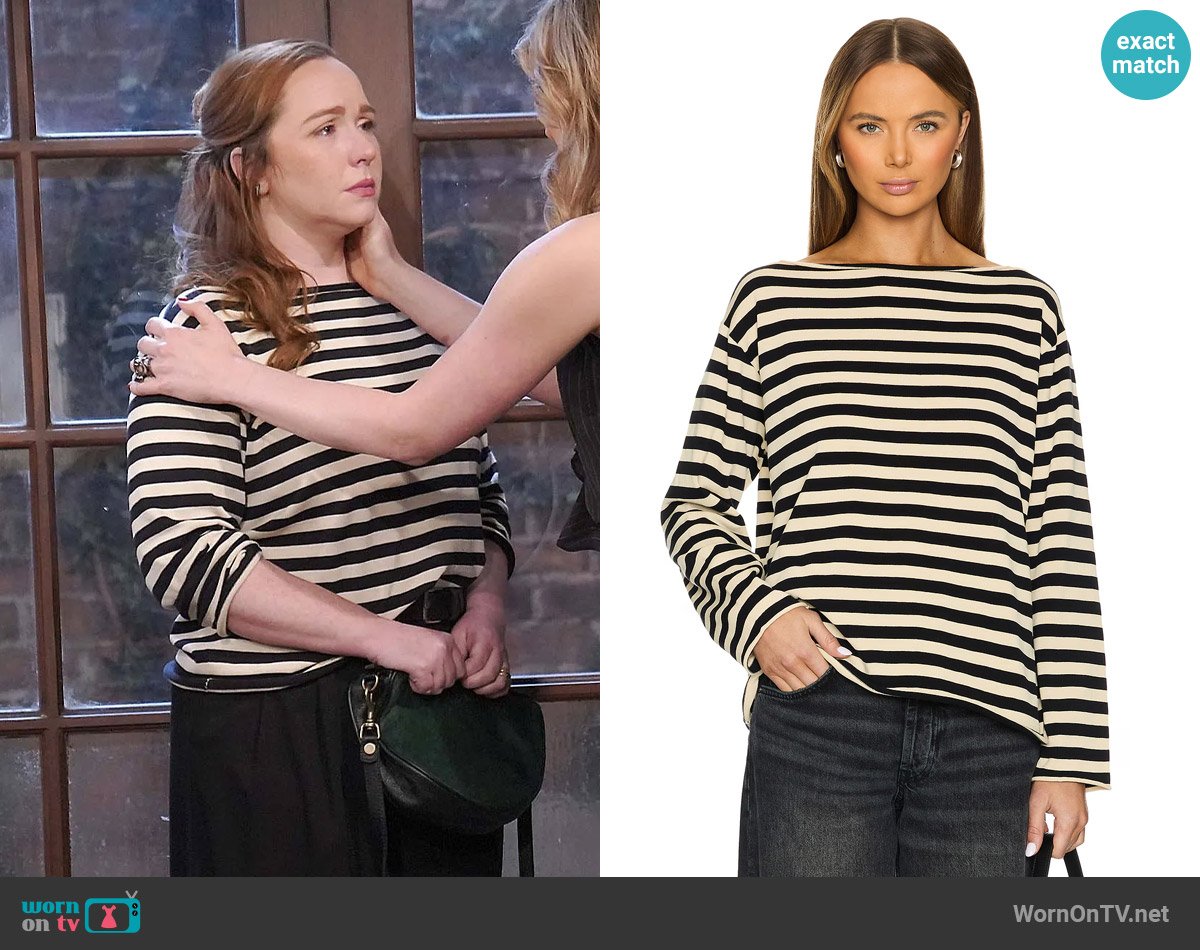 The Great The Sailor Sweater worn by Mariah Copeland (Camryn Grimes) on The Young and the Restless