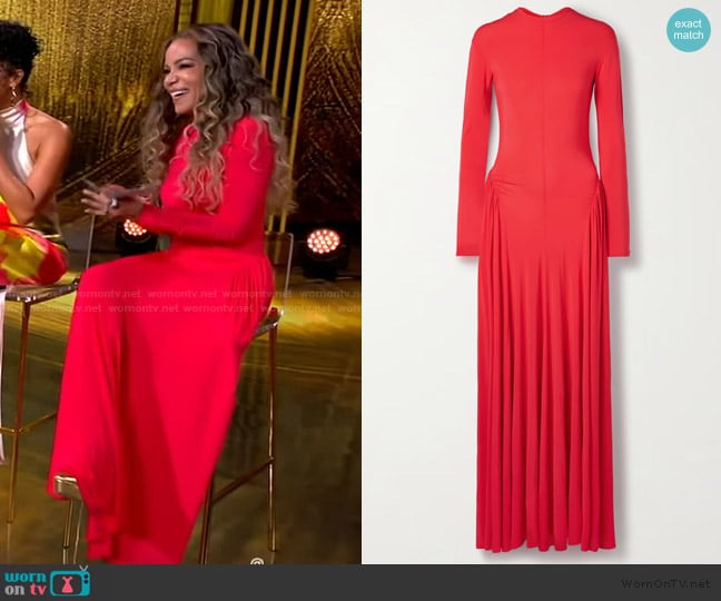 Tove Orea maxi dress worn by Sunny Hostin on The View