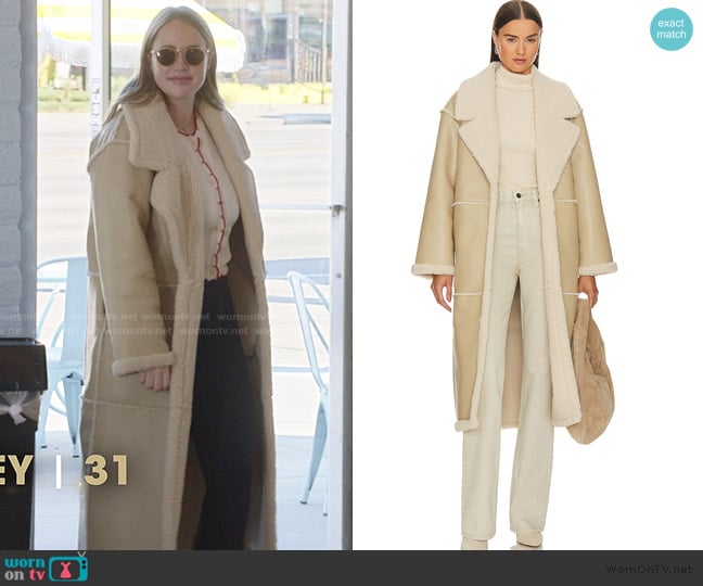 Tularosa Belen Coat worn by Whitney Leavitt on The Secret Lives of Mormon Wives