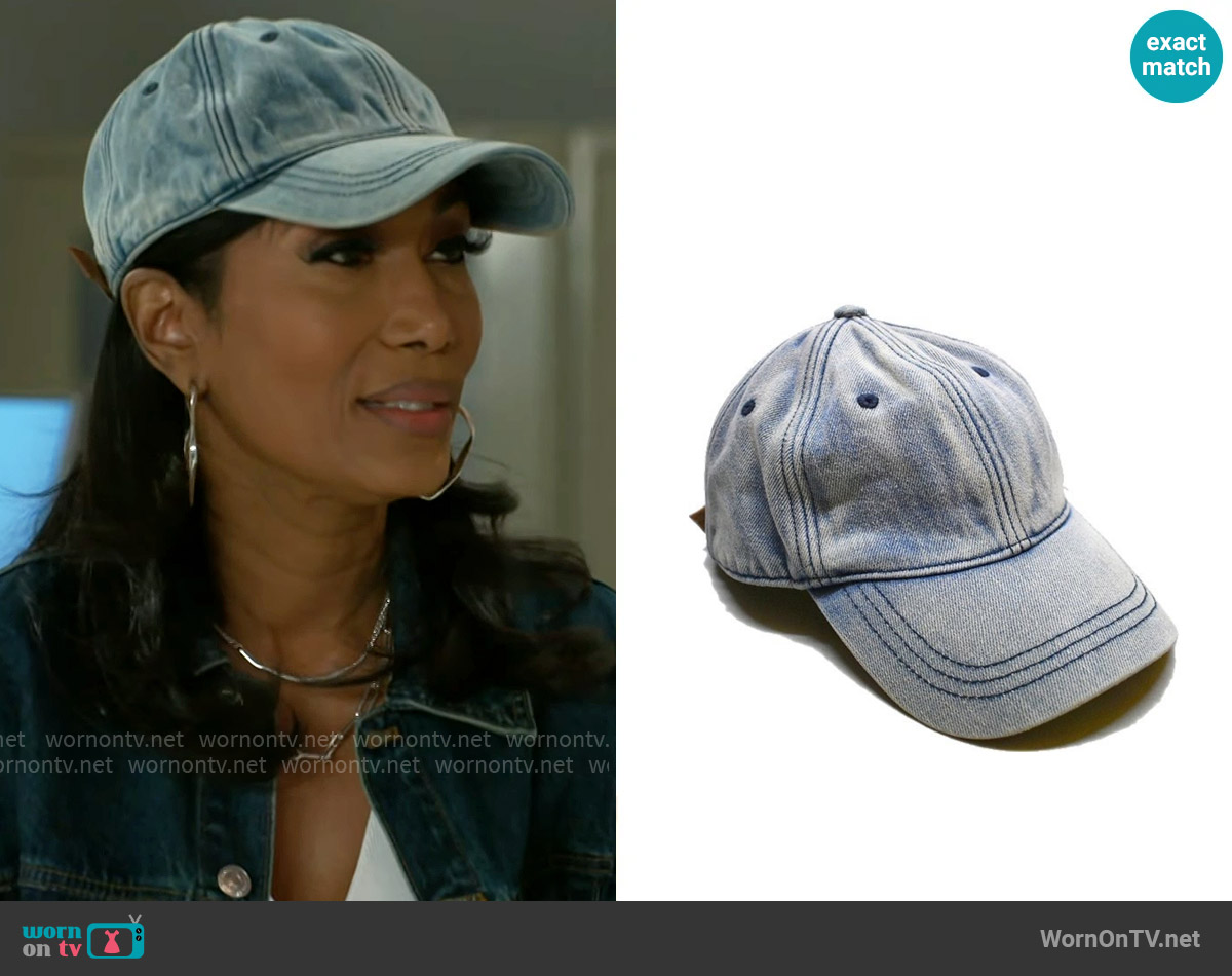 Universal Thread at Target Denim Cap worn by Dana 'Leslie' Thomas (Trisha Mann-Grant) on Beyond the Gates