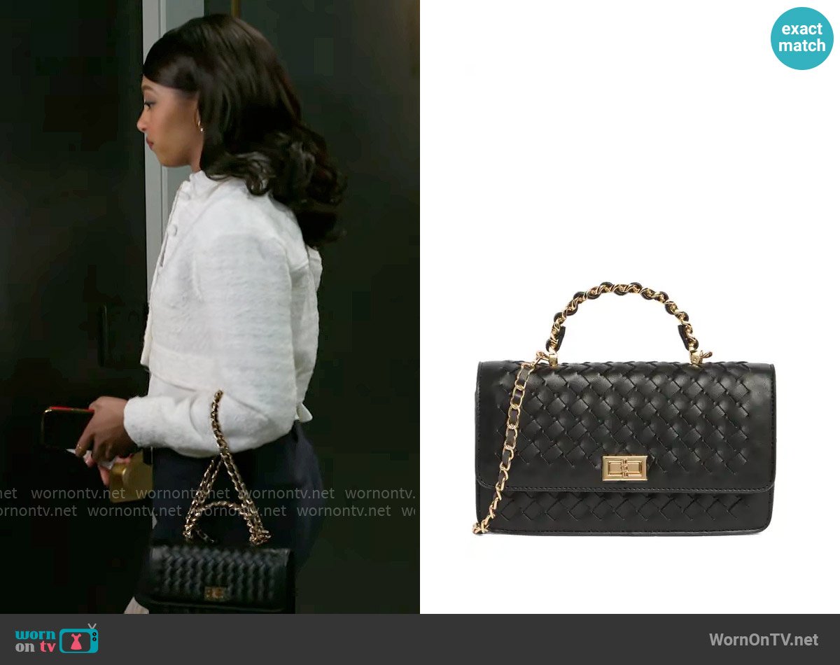 Urban Expressions Lulu Crossbody Bag worn by Kat Richardson (Colby Muhammad) on Beyond the Gates