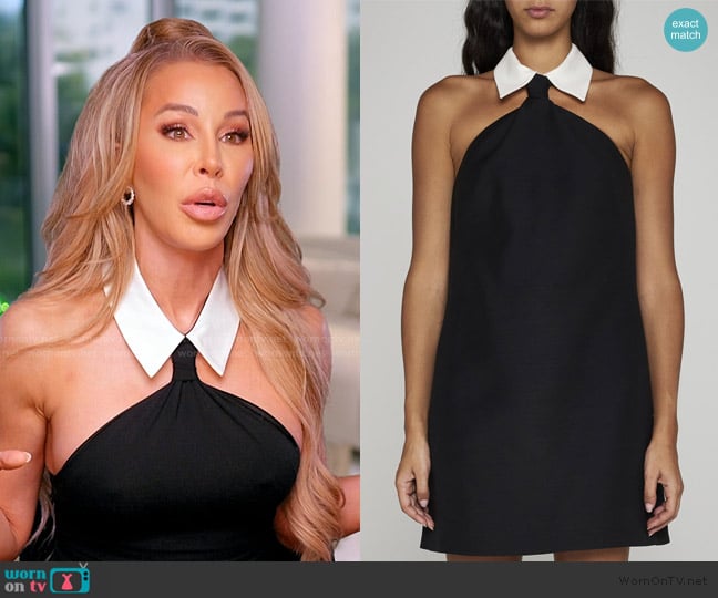 Valentino Collard Mini Dress worn by Lisa Hochstein (Lisa Hochstein) on The Real Housewives of Miami