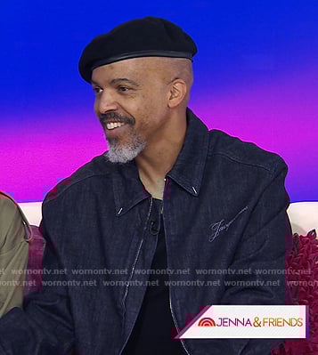 Van Hunt’s denim bomber jacket on Today