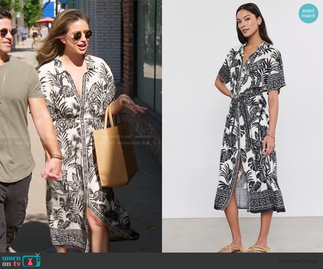 Velvet by Graham and Spencer Freya dress worn by Nia Booko on The Valley