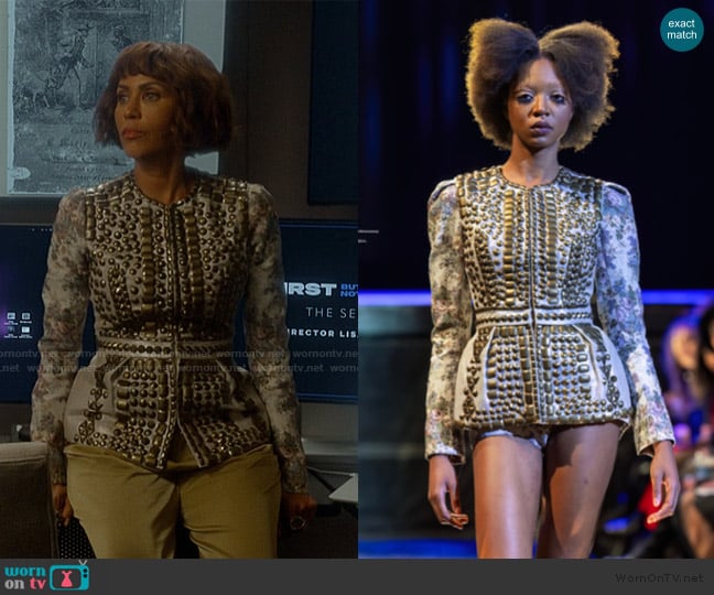 Victor de Souza 2024 Fall Winter Collection worn by Lisa Todd Wexley (Nicole Ari Parker) on And Just Like That