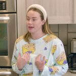Whitney’s pancake print pajama set on The Secret Lives of Mormon Wives