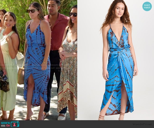 Young Fabulous and Broke Siren Slip Dress worn by Janet Caperna on The Valley
