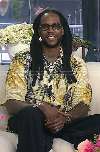 2 Chainz's tropical print shirt on Today
