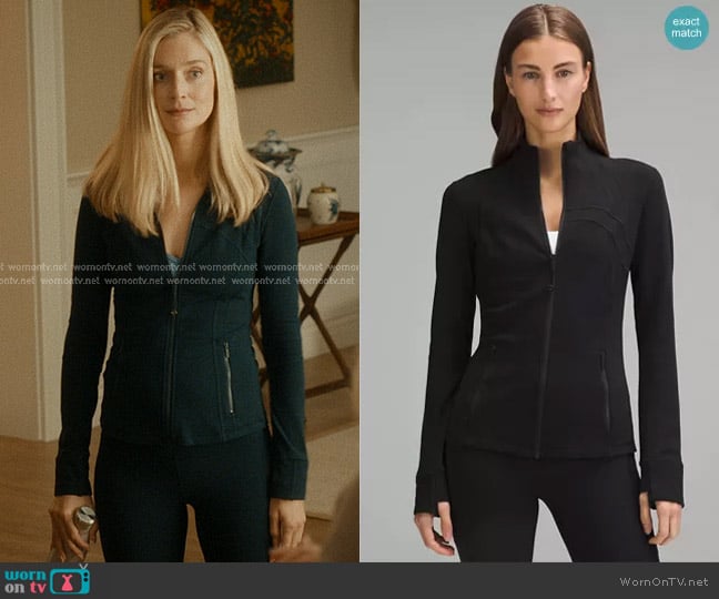 Lululemon Define Jacket in Black worn by Penelope Sinclair (Caitlin Fitzgerald) on We Were Liars