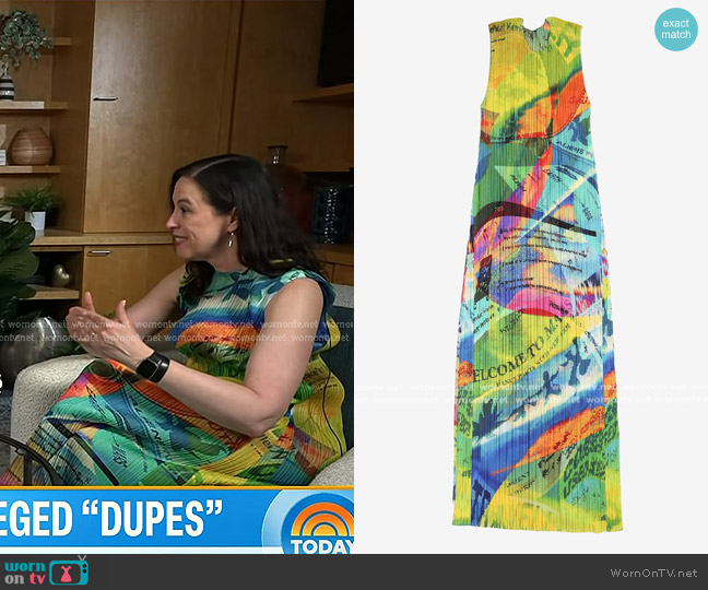 Pleats Please Issey Miyake Voyager Dress
