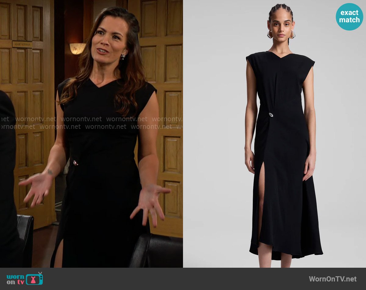A.L.C. Mary Dress worn by Chelsea Lawson (Melissa Claire Egan) on The Young and the Restless