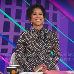 Adriana Diaz’s polka dot dress on CBS Mornings