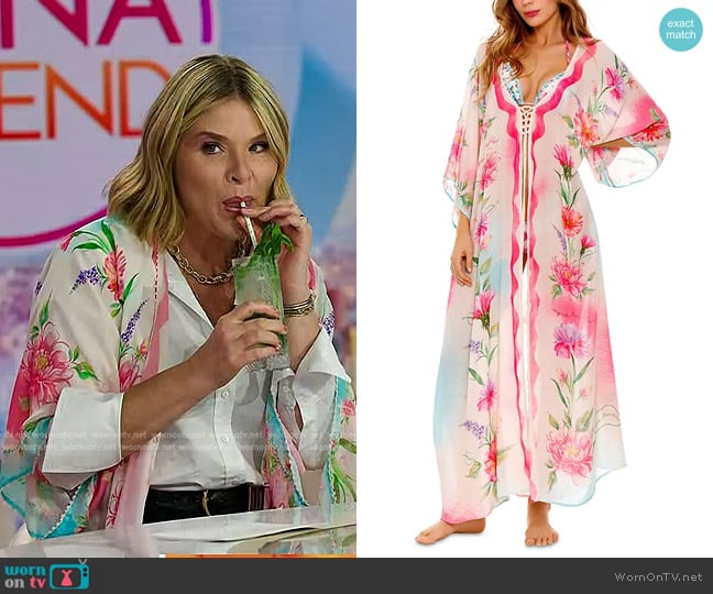Jenna’s floral kimono on Today
