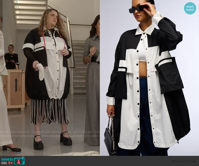 Akira Not Feelin It Parachute Midi Dress worn by Lela (Bonnie Milligan) on And Just Like That