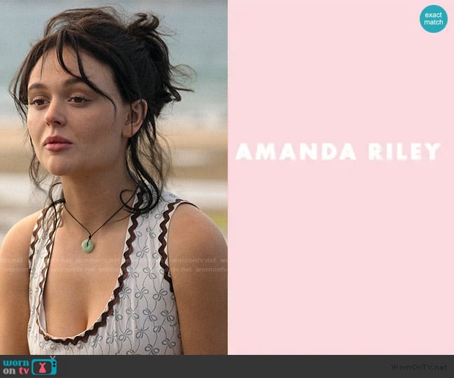 Amanda Riley Custom Dress worn by Cadence Sinclair Eastman (Emily Alyn Lind) on We Were Liars