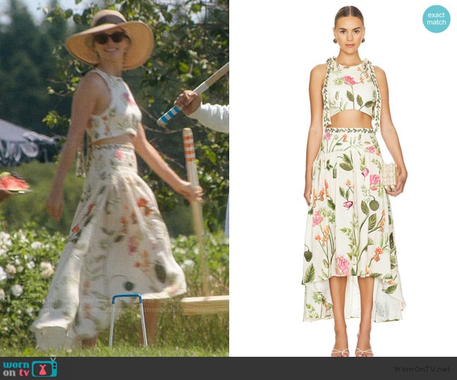 Agua by Agua Olmeca Cultivo Top worn by Penelope Sinclair (Caitlin Fitzgerald) on We Were Liars