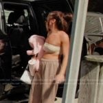 Ariana’s khaki sweatpants on Next Gen NYC