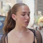 Ariana’s black bodysuit on Next Gen NYC