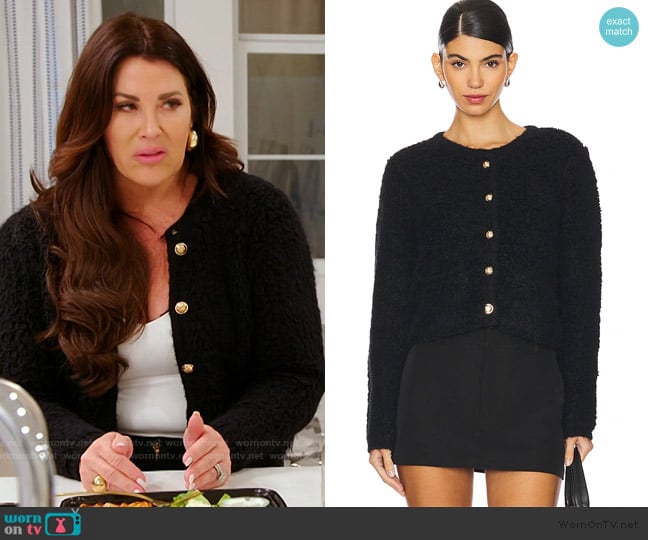 ASTR the Label Myrtle Sweater worn by Emily Simpson on The Real Housewives of Orange County