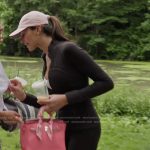 Ava’s black track jacket on Next Gen NYC