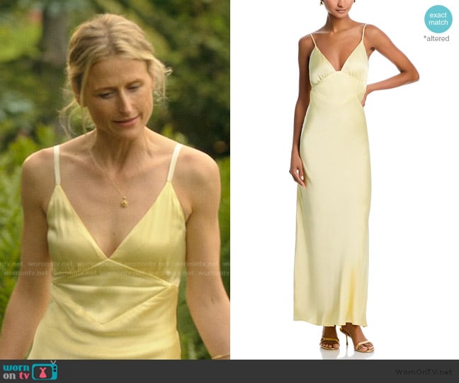 Bardot Capri Slip Dress worn by Caroline Sinclair (Mamie Gummer) on We Were Liars