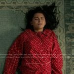 Belly’s red print pajamas on The Summer I Turned Pretty
