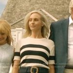 Bess’s striped top and navy shorts on We Were Liars
