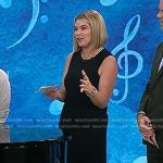 Jenna’s black open-toe leather heels on Today