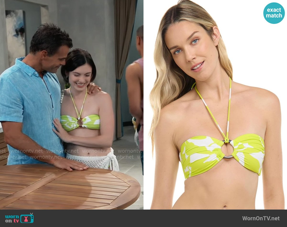 Willow’s lime green bikini on General Hospital