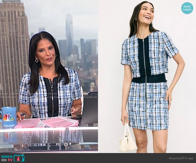 Boss Dosola Mini Dress worn by Darlene Rodriguez on Today