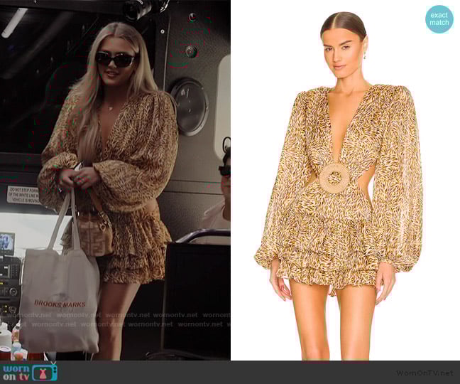 Bronx and Banco Lilia Mini Dress worn by Chloe on Next Gen NYC