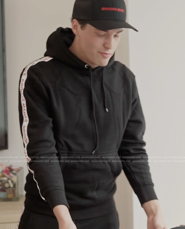 Brooks's black hoodie on Next Gen NYC
