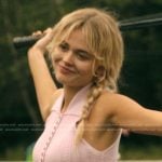 Cadence’s pink sleeveless polo top on We Were Liars