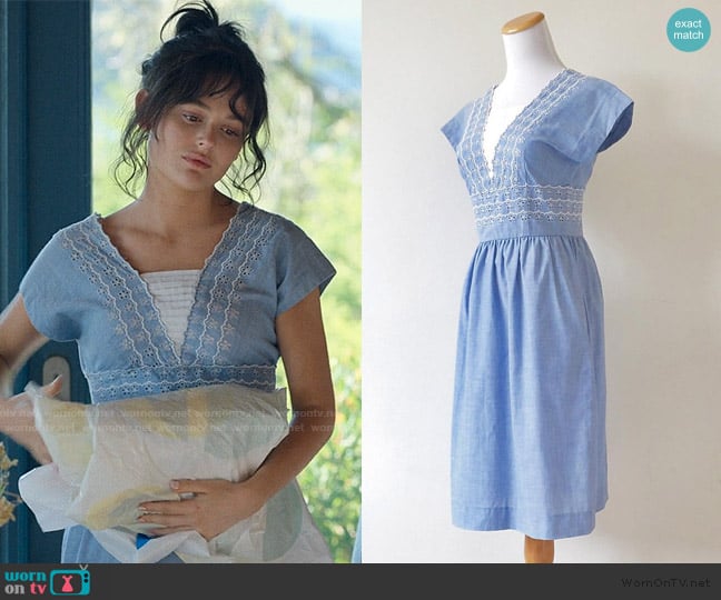  Vintage Embroidered Dress worn by Cadence Sinclair Eastman (Emily Alyn Lind) on We Were Liars