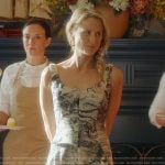 Carrie’s printed square neck dress on We Were Liars