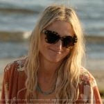 Carrie’s white floral print bikini on We Were Liars
