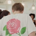 Charlie’s rose print tee on Next Gen NYC