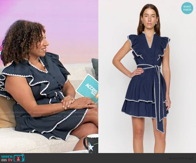 Christy Lynn Uma Dress worn by Damona Hoffman on Access Hollywood