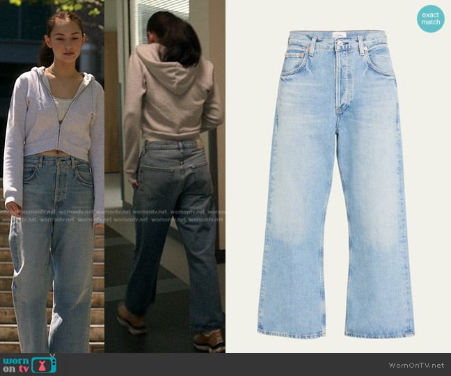 Citizens of Humanity Gaucho Vintage Wide-Leg Jeans worn by Belly Conklin (Lola Tung) on The Summer I Turned Pretty